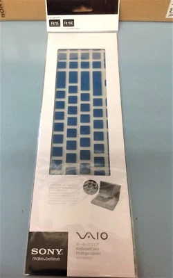 Genuine Sony Vaio Keyboard Skin Cover  (blue color) VAIO Fit 15 / Fit 15E - Image 1 of 4