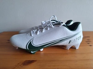 Nike Vapor Edge Speed 360 White/Green Football Cleats CV6349-103 Men's Size 12.5 - Picture 1 of 7