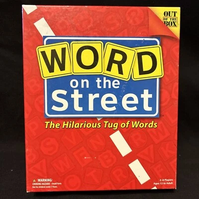 Word On The Street Board Game 2009 Created By Jack Degnan Ages 12 & Up EUC 100% - Image 1 of 4