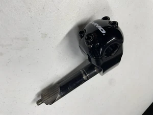 GT DYNO BIKE BMX STEM BLACK FRONT LOAD ALUMINUM OLD SCHOOL VINTAGE RACE BARS - Picture 1 of 4