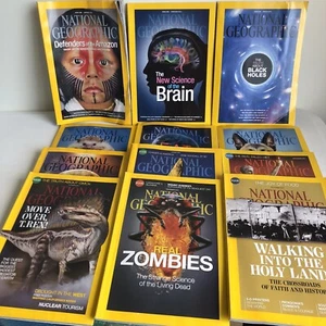 2014 National Geographic Magazines x 12 Full Set Jan - Dec Amazon Pets Food Rome - Picture 1 of 12