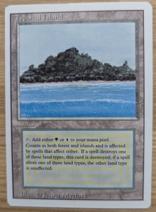 Magic MTG - Tropical Island (Dual-Land)) - EN - Revised Edition - Bild 1 von 2