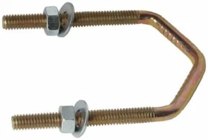 U-Bolt Plates And Nuts Stainless Steel Thread With Nuts Washers For Pipe Perp... - Picture 1 of 1