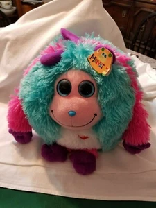 Große rosa große Augen Monstaz Jazzy Plüschtier von Ty MIT ETIKETT! - Bild 1 von 2