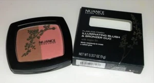 Nuance Salma Hayek Illuminating Blush & Bronzer Duo ~ 550 Golden Pink - Picture 1 of 6