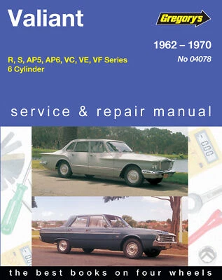 Chrysler Valiant R, S, AP5, AP6, VC, VE, VF 1962-1970 Gregorys Repair Manual - image 1 of 4
