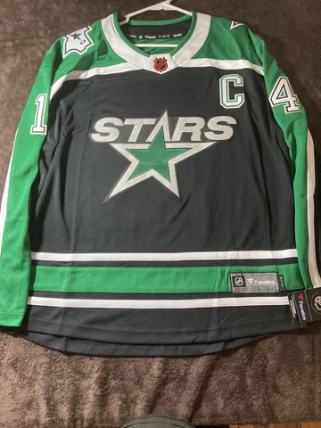 Fanatics Dallas Stars Jamie Benn Retro Reverse 2.0 Jersey Size L Cover