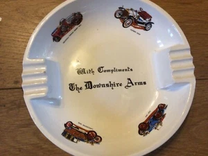 Vintage large pub ash tray with compliments the Downshire Arms - Picture 1 of 8
