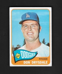 1965 TOPPS #260 DON DRYSDALE Los Angeles Dodgers (HOF) EX or better - Picture 1 of 2