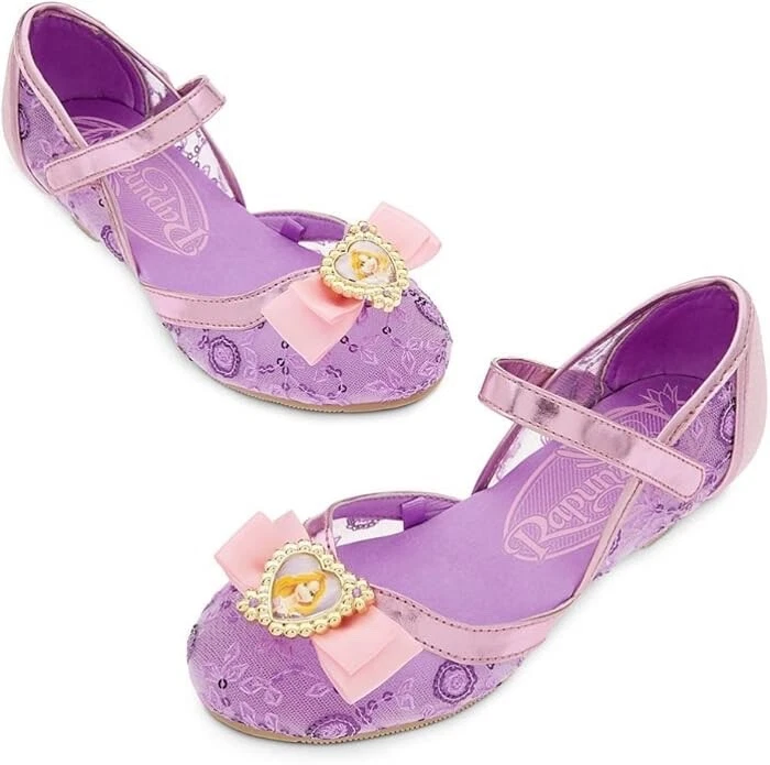 Disney Store Princess Tangled Rapunzel Girl Dress Shoes Size 13/1 - Image 1 of 1