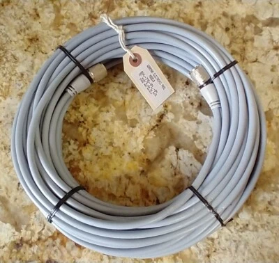 75 ft Workman RG-8X Coax - PL-259 male to Same. 95% shielded - Image 1 of 2