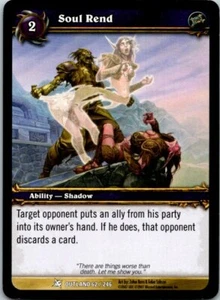 Soul Rend 62/246 World Of Warcraft Fires Of Outland Light Play - Picture 1 of 1