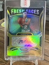 LaMELO BALL 2020-21 CERTIFIED BASKETBALL FRESH FACES GOLD ROOKIE AUTO # 9/10 !!