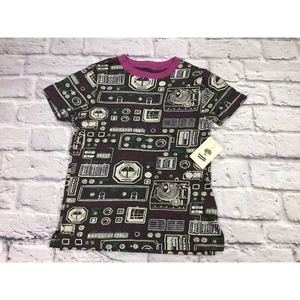 Tucker + Tate Kids Size 7 Crew Neck Short Sleeve Pull Over Basic T Shirt Gray - Picture 1 of 3