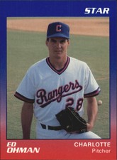 1989 Charlotte Rangers Star #18 Ed Ohman