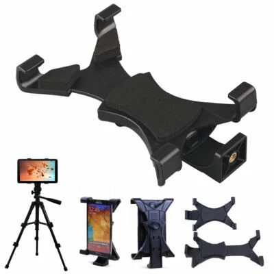 Universal Tripod Mount Holder Bracket Stand 1/4" Thread For iPad Tablet 7" to 9" - Image 1 of 4