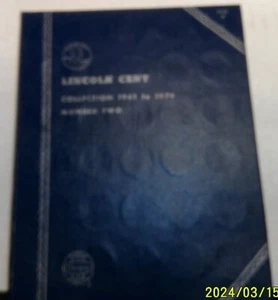 1941-1958 Lincoln One Cent Book 64 Coins - Picture 1 of 2