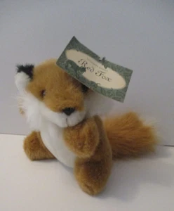 Yosemite Babies 7" Red Fox Plush Brown black baby stuffed Toy MINT - Picture 1 of 5