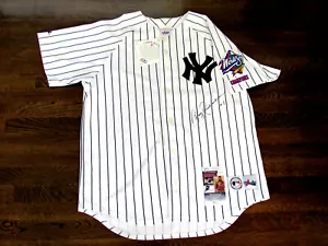BOBBY RICHARDSON # 1 1960 WS MVP YANKEE SIGNED AUTO 1999 WS MAJESTIC JERSEY JSA - Picture 1 of 4