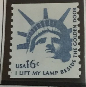 Freiheitsstatue 16c USA von 1978 Stempel - Bild 1 von 1