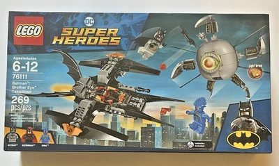 LEGO DC Comics BATMAN: BROTHER EYE TAKEDOWN 76111 Nuevo Como Nuevo Batwoman Ladrillo Ligero Foto 1 de 4