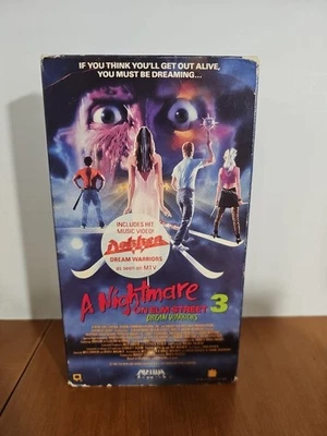 Nightmare On Elm Street 3 VHS  1987 Foto 1 de 4