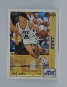 John Stockton 1991 Upper Deck NBA #136 - Picture 1 of 2