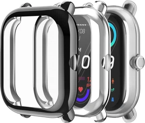 [3 Pack] For Amazfit GTS 2 Mini/Bip U Pro Screen Protector Case Protective Cover - Picture 1 of 9