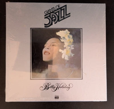 BILLIE HOLIDAY Giants Of Jazz TIME-LIFE 3LP box Sealed booklet Vinyl Record New - Image 1 of 4