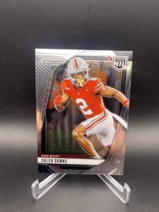Caleb Downs Prizm Base RC 2025 Panini Nil #14 The Ohio State Buckeyes - Imagen 1 de 2