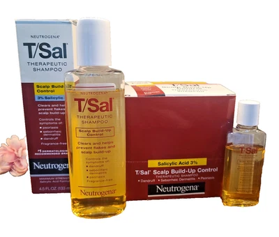 Champú terapéutico Neutrogena T/Sal fuerza máxima 4,50 oz + 12 1 oz relleno bajo Foto 1 de 4