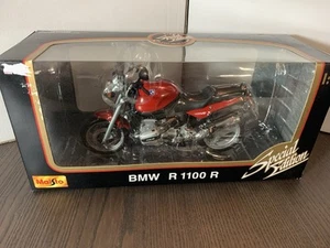Maisto BMW R 1100 R Diecast Model Motorcycle Big 1:10 Scale - Picture 1 of 6
