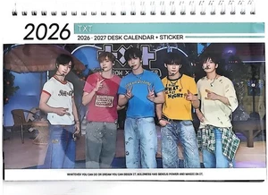 TXT Photo Calendar 2026 & 2027 K-POP 2025.07-1 - Imagen 1 de 3