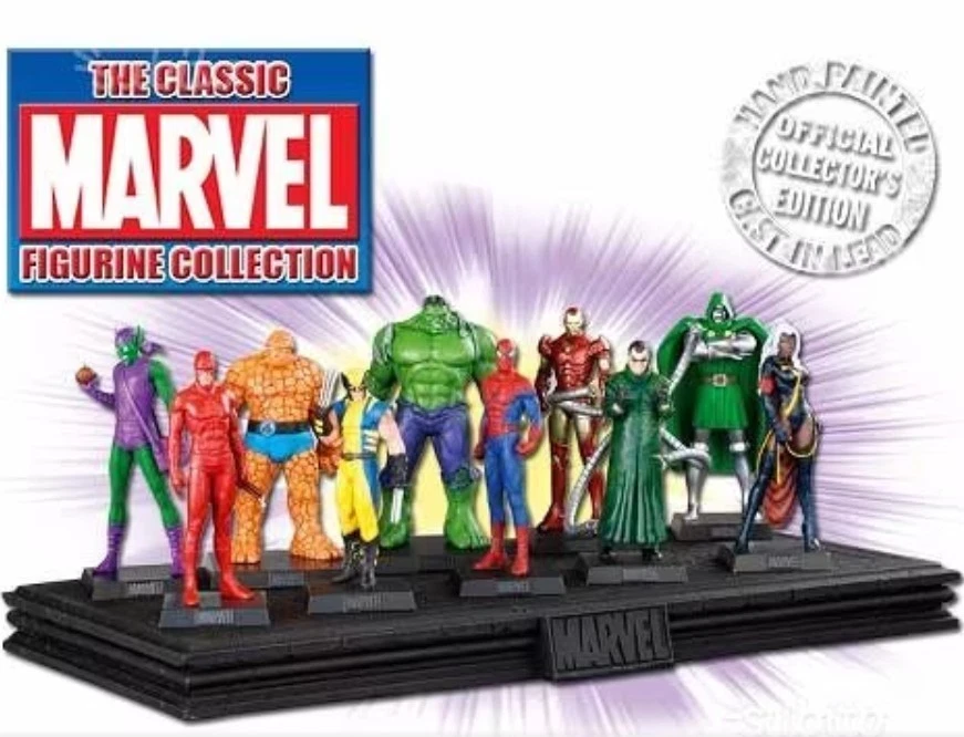CLASSIC MARVEL ACTION FIGURE COLLECTION - EAGLEMOSS STATUINE IN PIOMBO - Immagine 1 di 1