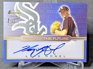 Kris Honel 2002 Bowman Signs of the Future AUTO #SOF-KH - Chicago White Sox - Picture 1 of 2