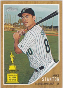 GIANCARLO STANTON Topps All-Star ROOKIE CARD Heritage Baseball MARLINS YANKEES! - Picture 1 of 2