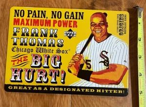 2005 Upper Deck Origins insegne nostalgiche 5x7 #FT Frank Thomas - Foto 1 di 3
