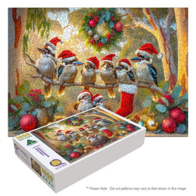 Christmas Kookaburras (Landscape) - image 1 of 4