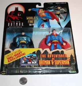 SEALED 1998 New Batman Adventures Worlds Finest 2-Pack Walmart Exclusive Kenner - Picture 1 of 7