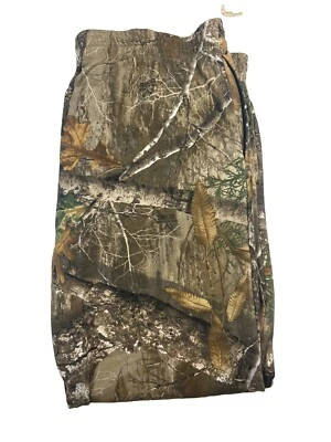 RealTree Camo Pants 2XL (44-46) Drawstring Fleece Lined Cotton Polyester - Image 1 of 4
