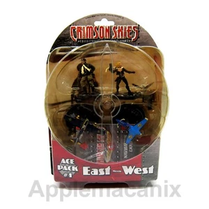 Crimson Skies Ace Pack #1 East Meets West Miniature Airplane Set Wizkids NEW - Picture 1 of 1