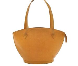 Auth Louis Vuitton Epi Saint Jacques Shopping Shoulder Bag M52269 Yellow 9933D