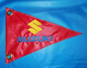 Custom Dreieck Suzuki Sicherheit Ersatz Peitsche Flagge ATV UTV Seite x Seite  - Bild 1 von 9