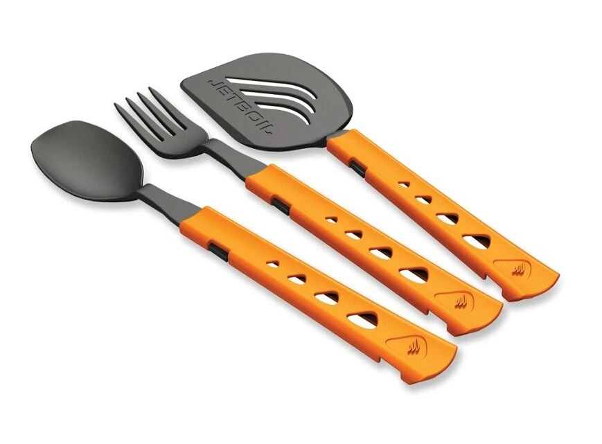 JETBOIL JETSET UTENSILS - FOLDING JET BOIL UTENSIL SET 3-PIECE ACCESSORY KIT - Image 1 of 4