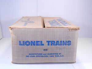 LIONEL ORIGINAL POSTWAR No. 808 JERSEY CENTRAL 2341 PASSENGER SET BOX ONLY RARE!