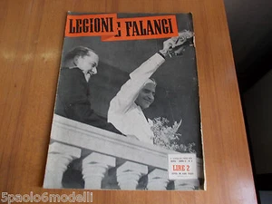 riviste LEGIONI E FALANGI N°9 LUGLIO 1942 - Foto 1 di 1