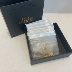 Set collana e bracciale 6 pezzi Slide Jewels -oro 18k su acciaio inox - Foto 1 di 9