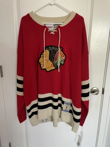 Chicago Blackhawks 1960-61 Classic Heritage Knit Sweater by CCM Cover