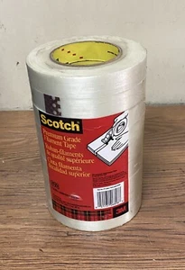 9 Rolls of 3M Scotch 898 24mm x 55m Premium Grade Filament Tape - Picture 1 of 5
