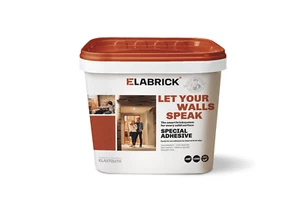 Elastolith/ Elabrick Brick Slip Adhesive/Grout 15 kg (White) - Zdjęcie 1 z 9